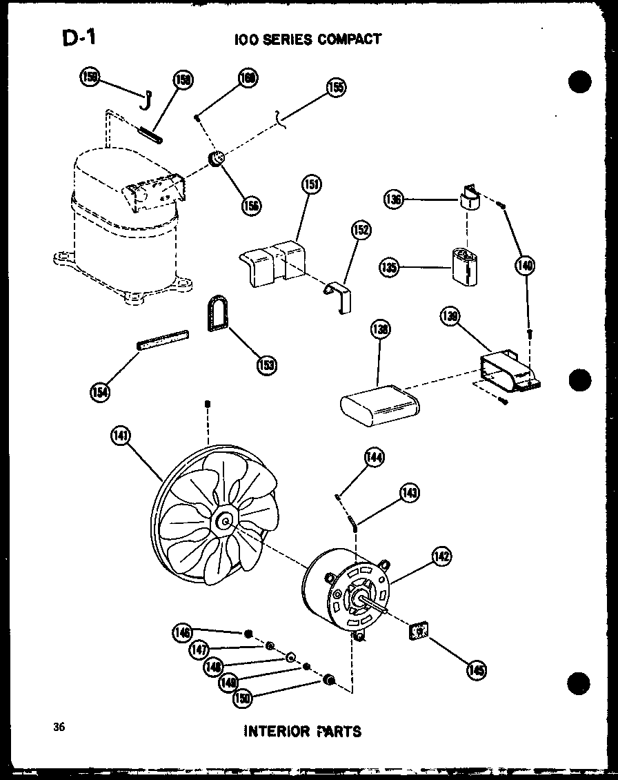 INTERIOR PARTS (109-5J/P54336-68R) (109-5JH/P54336-65R)