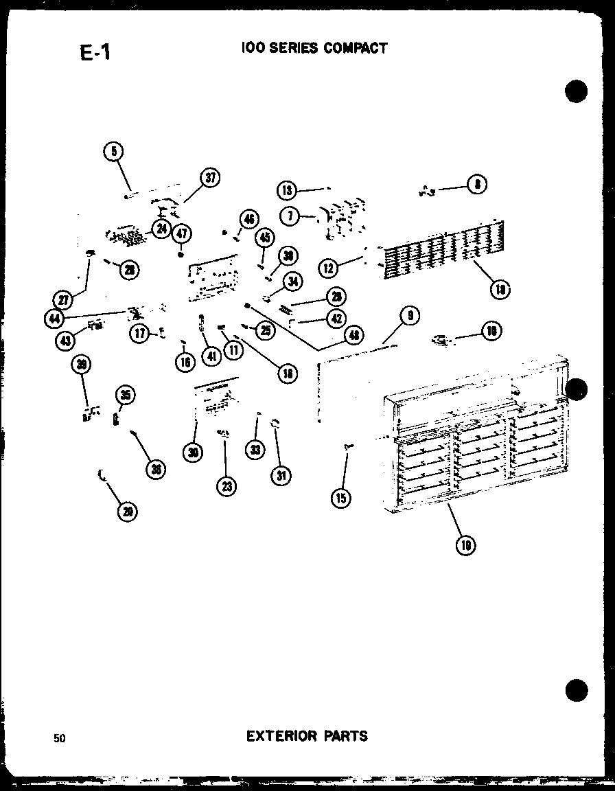 Exterior parts (109w-2n/p54975-24r) (109w-2w/p54975-80r) (109w-3n/p54975-21r) (109w-3w/p54975-81r) (109w-3pe/p54975-20r) (109w-3ew/p54975-82r) (109w-2nh/p54975-25r) (109w-2hw/p54975-83r) (113w-3n/p54975-22r)