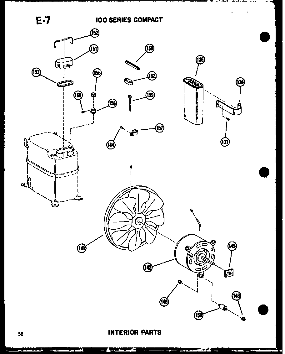 Interior parts (109w-2n/p54975-24r) (109w-2w/p54975-80r) (109w-3n/p54975-21r) (109w-3w/p54975-81r) (109w-3pe/p54975-20r) (109w-3ew/p54975-82r) (109w-2nh/p54975-25r) (109w-2hw/p54975-83r) (113w-3n/p54975-22r)