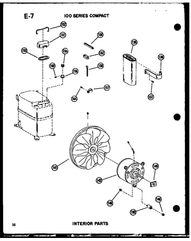 Interior parts (109w-2n/p54975-24r) (109w-2w/p54975-80r) (109w-3n/p54975-21r) (109w-3w/p54975-81r) (109w-3pe/p54975-20r) (109w-3ew/p54975-82r) (109w-2nh/p54975-25r) (109w-2hw/p54975-83r) (113w-3n/p54975-22r)