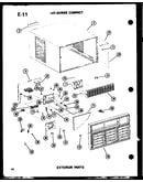 Exterior parts (113-5ne/p54975-62r) (113-3w/p54975-58r) (113-3ew/p54975-59r) (113-3hew/p54975-60r)