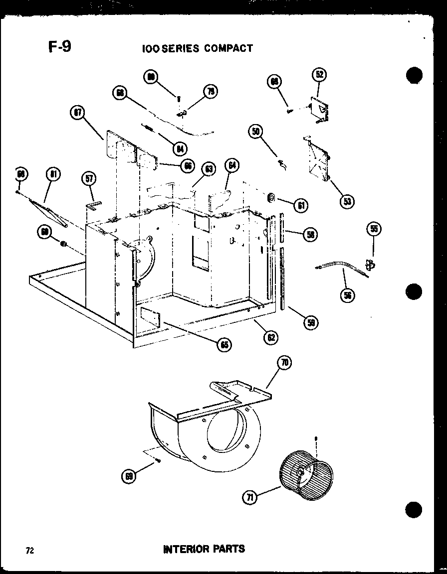 Interior parts (113-5nh/p54975-33r) (113-5n/p54975-34r) (113-5ne/p54975-35r) (113-3n/p54975-36r) (113-3w/p54975-71r) (113-3ne/p54975-37r) (113-3ew/p54975-72r) (113-3nhe/p54975-38r) (113-3hew/p54975-73r)