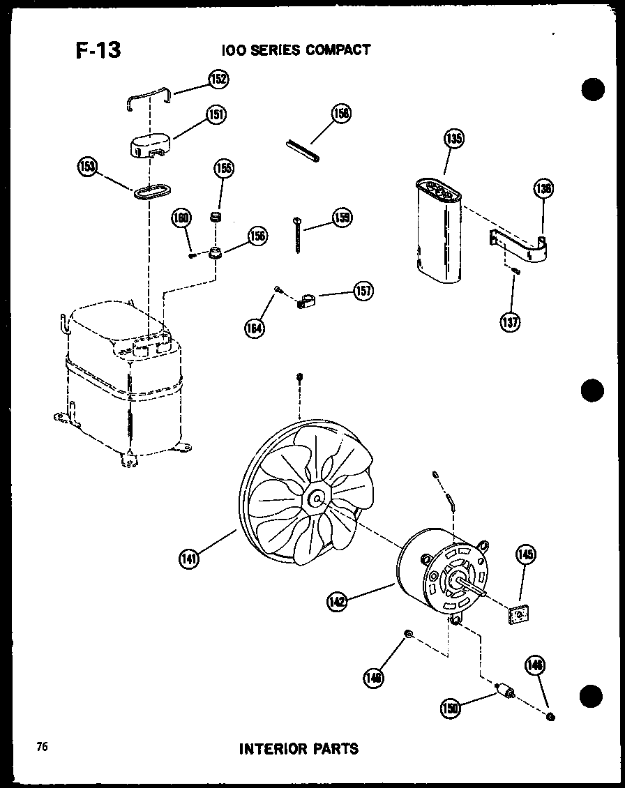 Interior parts (113-5nh/p54975-33r) (113-5n/p54975-34r) (113-5ne/p54975-35r) (113-3n/p54975-36r) (113-3w/p54975-71r) (113-3ne/p54975-37r) (113-3ew/p54975-72r) (113-3nhe/p54975-38r) (113-3hew/p54975-73r)