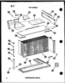 Evaporator parts (614-2p/p54720-59r) (614-2w/p54720-78r) (619-3p/p54720-45r) (619-3w/p54720-79r) (624-3j/p54720-48r) (624-3w/p54720-80r) (624-3j/p54720-50r) (624-3w/p54720-81r) (624-3jh/p54720-60r) (624-3hw/p54720-82r) (624-3jh/p54720-61r) (624-3hw/p54720