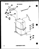 Compressor parts (614-2p/p54720-59r) (614-2w/p54720-78r) (619-3p/p54720-45r) (619-3w/p54720-79r) (624-3j/p54720-48r) (624-3w/p54720-80r) (624-3j/p54720-50r) (624-3w/p54720-81r) (624-3jh/p54720-60r) (624-3hw/p54720-82r) (624-3jh/p54720-61r) (624-3hw/p54720