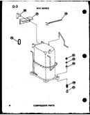Compressor parts (621-5j/p54720-52r) (624-3j-1/p54720-51r) (624-5j/p54720-53r) (624-5jh/p54720-62r)
