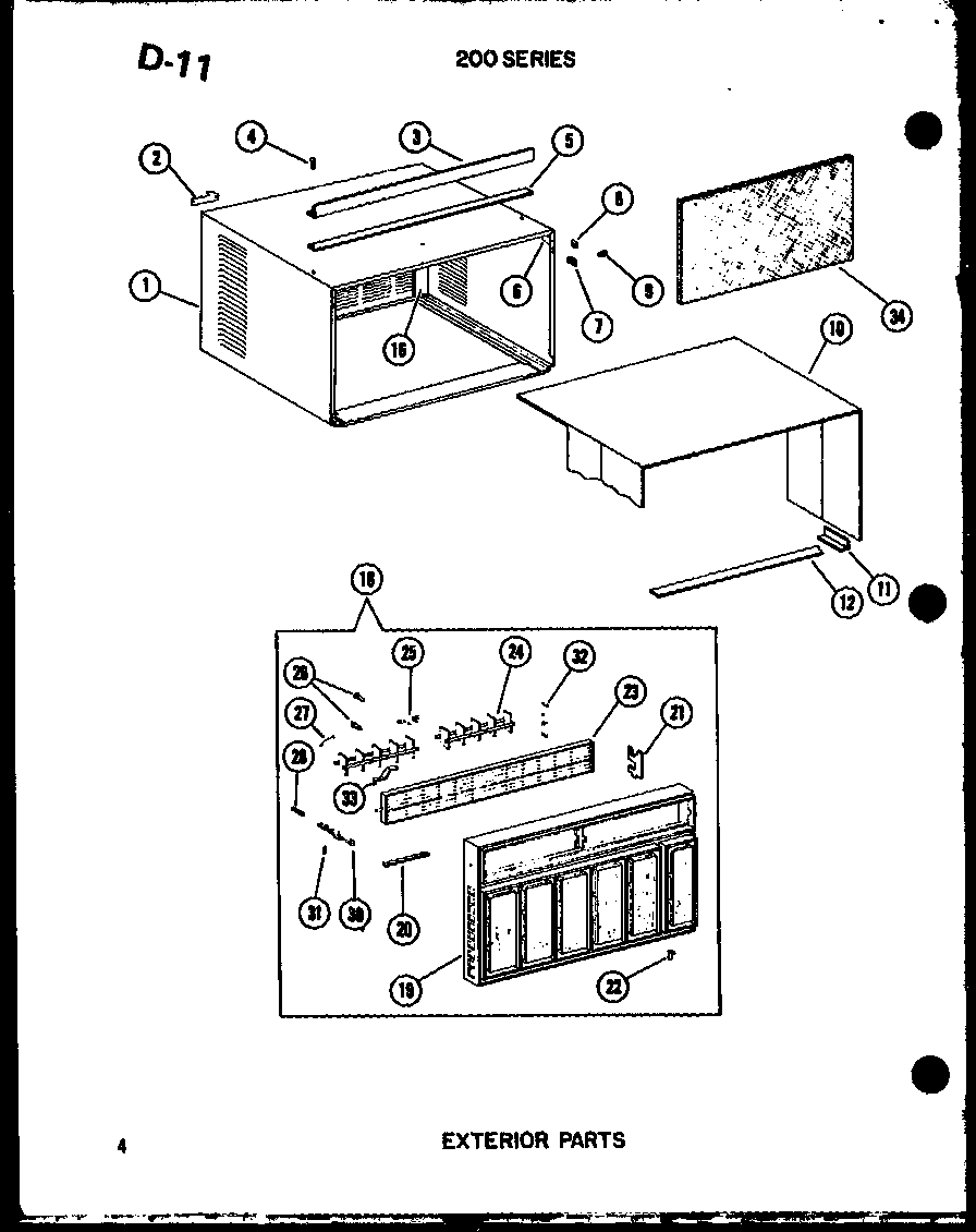 Exterior parts