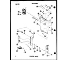 Amana 218-3SPHW/P55417-39R control parts diagram