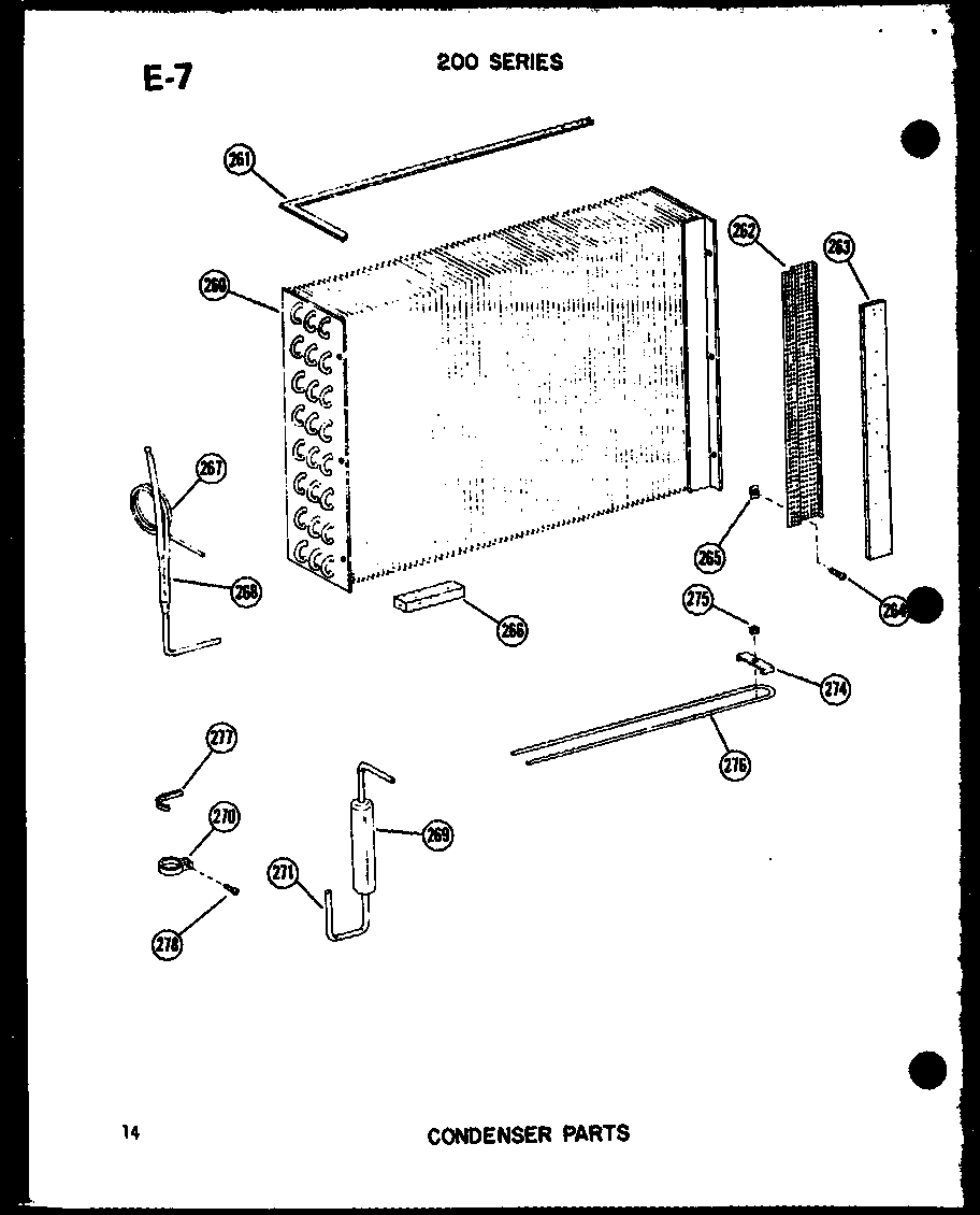 Condenser parts