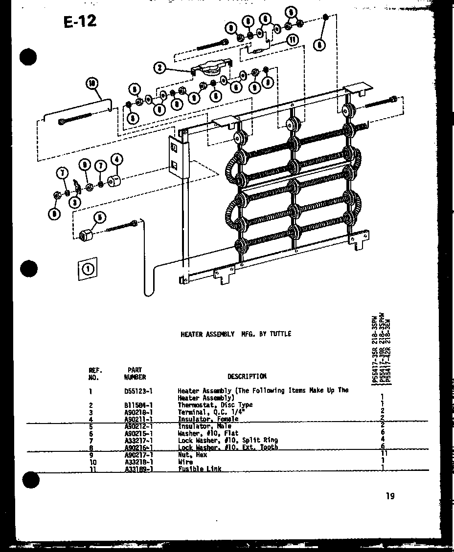 HEATER ASSEMBLY