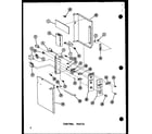 Amana ES218D-3MT/P67535-1R control parts diagram