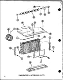 Evaporator & action air parts