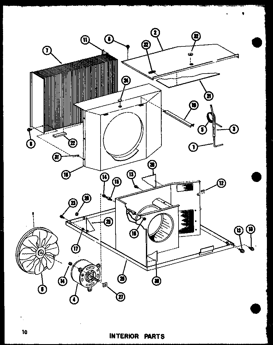 Interior parts