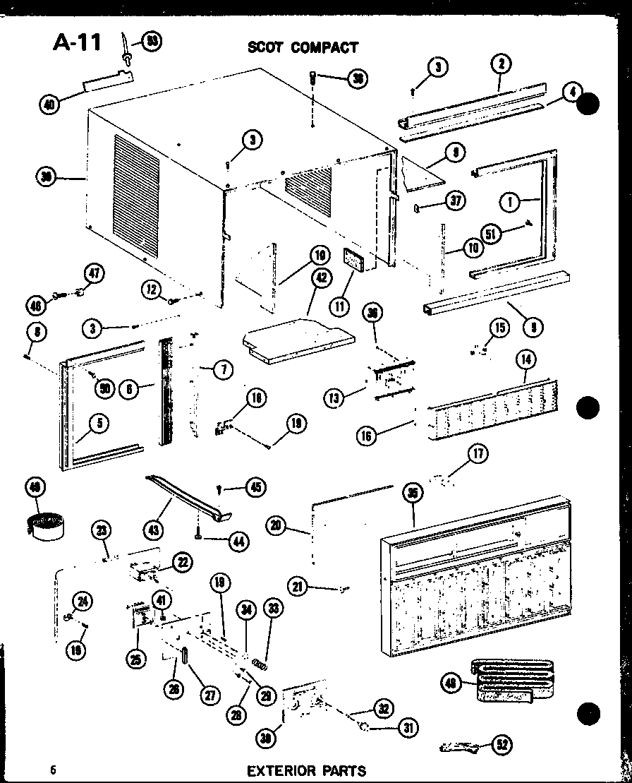 Scott compact exterior parts (16-3spmk/p54974-59r)