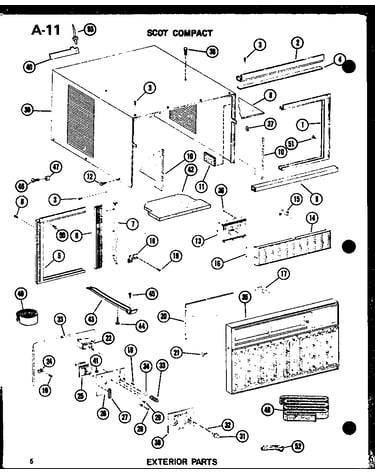 Scott compact exterior parts (16-3spmk/p54974-59r)