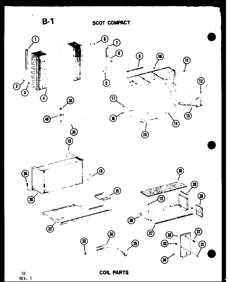 Scot compact coil parts (16-3spmk/p54974-59r)