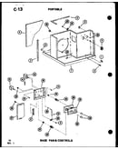 Portable base pan & controls