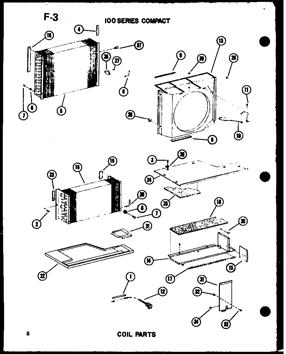 100 series compact coil parts
