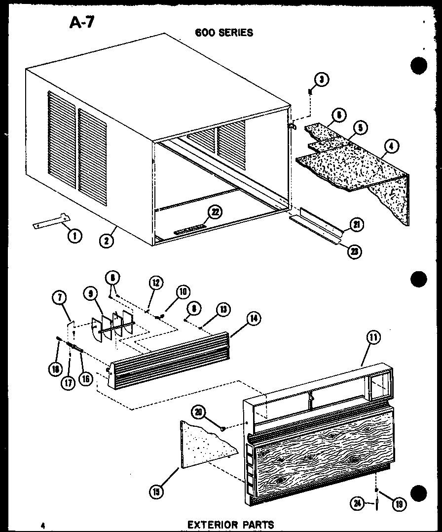 Exterior parts