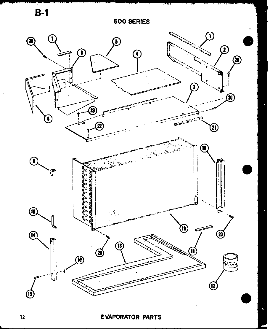Evaporator parts