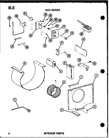 Interior parts