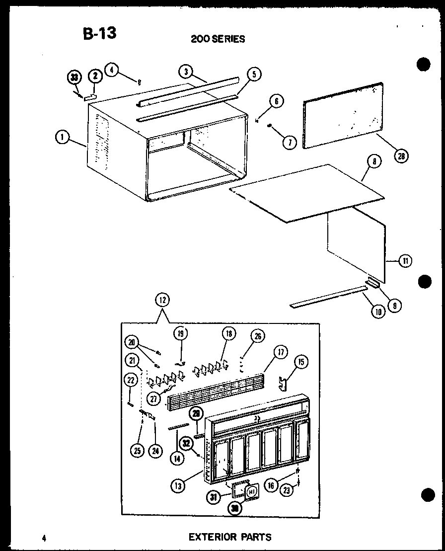 Exterior parts