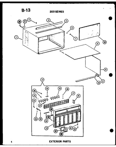Exterior parts