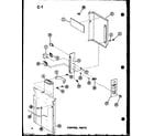 Amana ES218-3ML/P67535-10R control parts diagram