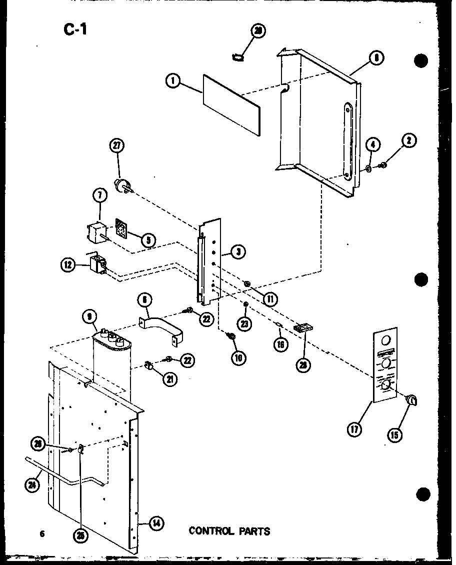 Control parts