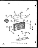Evaporator & action air parts