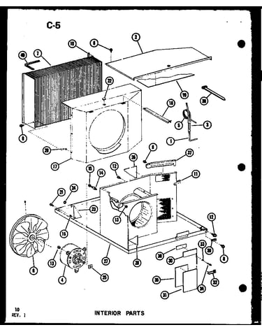 Interior parts