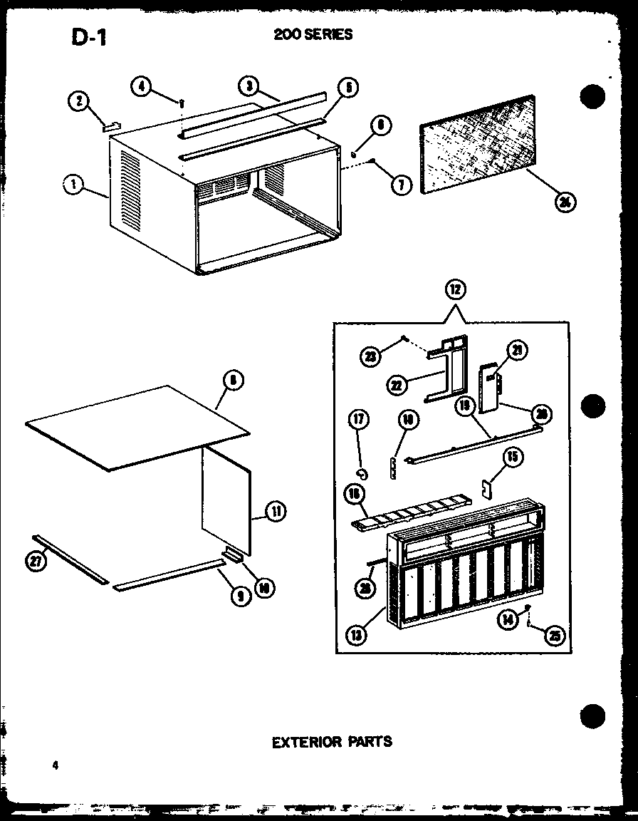 Exterior parts
