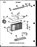 Evaporator 8 action air parts