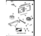 Amana ES218D-3ML/P67535-12R factory installed mount diagram