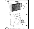 Amana 624-3L/P67119-30R condenser parts diagram