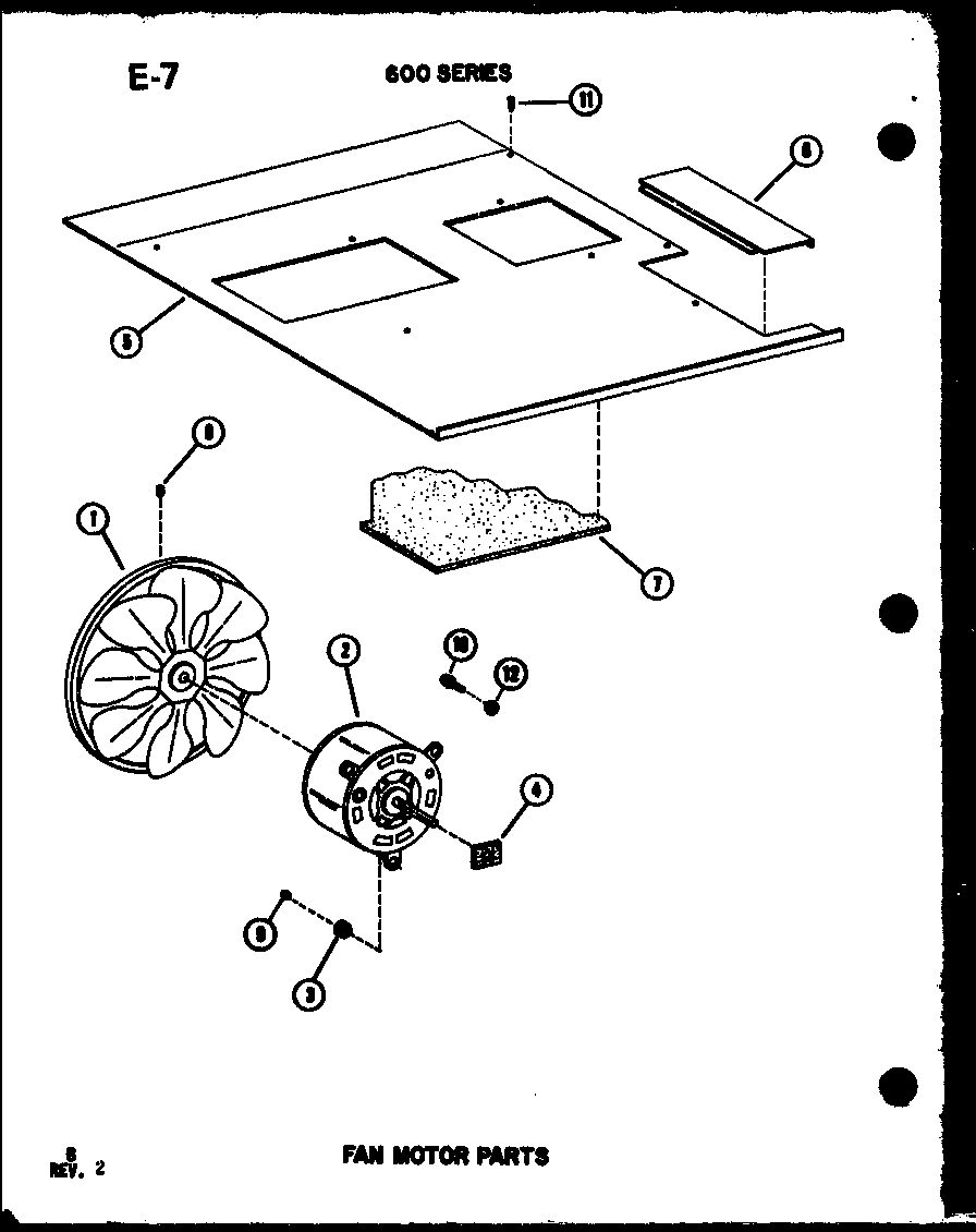 Fan motor parts