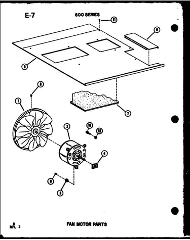 Fan motor parts