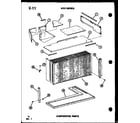 Amana 624-3L/P67119-30R evaporator parts diagram
