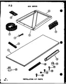 Installation kit parts