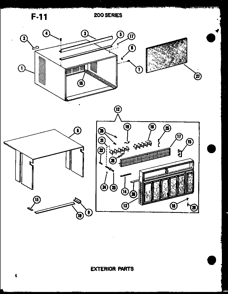 Exterior parts