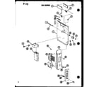 Amana 218-3EWS/P55417-80R access panel diagram