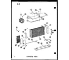 Amana 218-3EWS/P55417-80R evaporator parts diagram