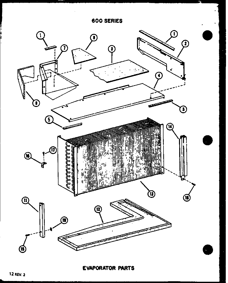 EVAPORATOR PARTS