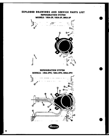 Refrigeration system (100a-3p) (150a-3p) (200a-3p) (100a-3ph) (150a-3ph) (200a-3ph)