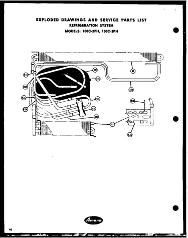Refrigeration system (100c-2ph) (100c-3ph)