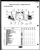 Installation parts (150c-3p) (150c-8p) (200c-3p) (200c-8p) (150c-3ph) (200c-3ph)