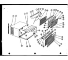 Amana 218-3G exterior parts diagram