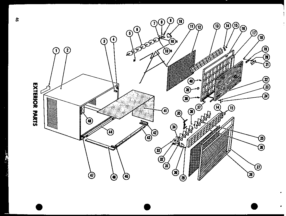 Exterior parts