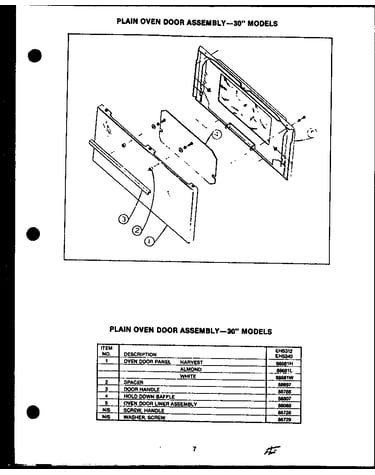 Interior parts (624-5gh)