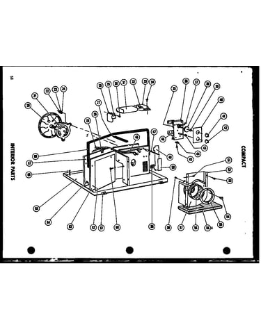 Compact interior parts